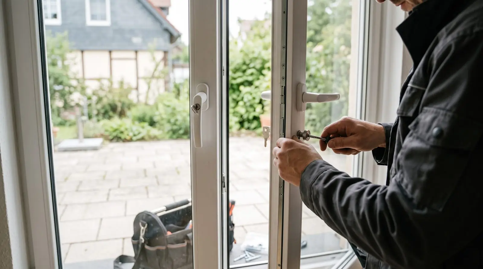 Fenster und Terrassentür gegen Aufhebeln nachrüsten